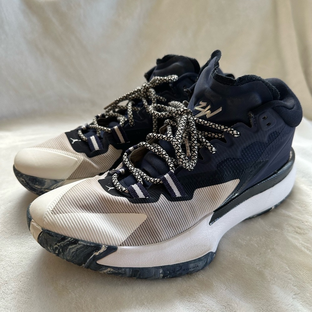 Nike Jordan Zion 1 TB Midnight Navy Men’s Size 8.5 Basketball Outdoor Gym Spring